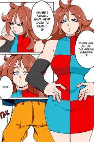 Android 21 gets her body stolen0001