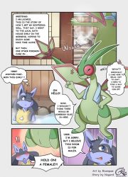 Risenpaw - RISENPAW in the bath house (pokemon)